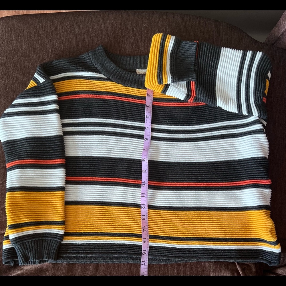 Hem&Thread Multicolored Striped Sweater - Picture 2 of 6
